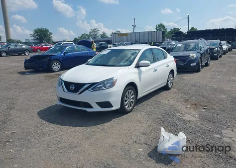 2019 Nissan Sentra Sv из США, поврежденный, VIN 3N1AB7APXKY322546